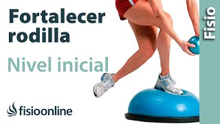 Ejercicios para fortalecer la rodilla  Nivel de recuperación inicial [upl. by Nahallac]