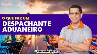 O que faz um despachante aduaneiro  comexblogcom [upl. by Livvy652]