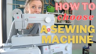 What Sewing Machine Should I Buy [upl. by Naol]