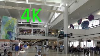 A 4K Tour of Houstons George Bush Intercontinental Airport IAH [upl. by Aronid]