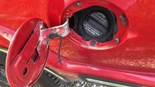 How to replace a tethered gas cap [upl. by Sirad]