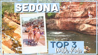 TOP 3 THINGS TO DO IN SEDONA WITH KIDS  Slide Rock  GrassHopper Point  Sedona Arizona [upl. by Aiksas493]