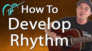 How To Develop RHYTHM On Guitar And Play On Beat [upl. by Neeham]