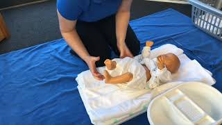 Norland College Tutorial  Nappy Changing [upl. by Wolgast]