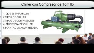 ¿Qué es un chiller ¿Cómo funcionan ¿Cuáles son los tipos de chillers para AIRE ACONDICIONADO [upl. by Laurette]