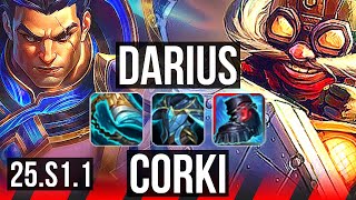 TOP Corki vs Gwen  EU Grandmaster Patch 25S12 [upl. by Till]