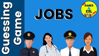 Jobs And Occupations ESL Game  English Vocabulary Games [upl. by Acimad]