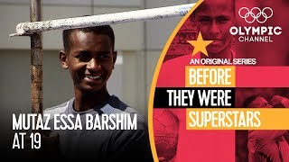 High Jump Star Mutaz Barshim as a Teenage  Before They Were Superstars [upl. by Karas855]