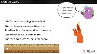 How to Create Sentence Variety [upl. by Bassett]
