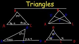 Triangles  Basic Introduction Geometry [upl. by Drwde]