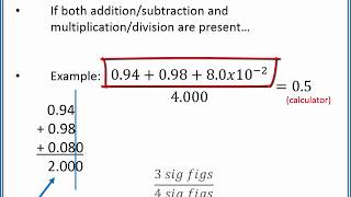 CHEMISTRY 101 Significant figures in calculations [upl. by Ydassac]