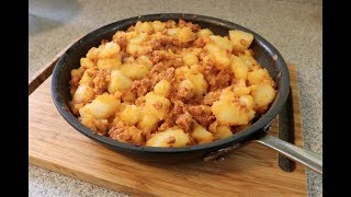 Chorizo with Potatoes Recipe [upl. by Ayit]