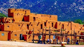 A Walk Around The Pueblo de Taos New Mexico [upl. by Yarod200]