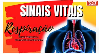 SINAIS VITAIS  COMO VERIFICAR A FREQUÊNCIA RESPIRATORIA [upl. by Odlanyar608]