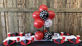 DIY Dollar Tree Party Ideas  Balloon Centerpiece Tutorial [upl. by Betta258]