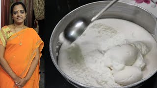 ஆப்பம் மாவு அரைப்பது எப்படிHow to make Appam maavuAppam recipe in Tamil [upl. by Marvin991]