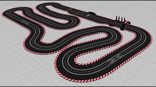 Slot cars Part I – Planning the track [upl. by Yatnoj]