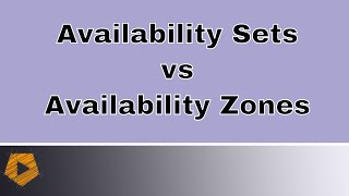 Azure Availability Sets and Availability Zones [upl. by Eveiveneg]