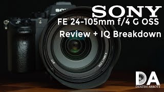 Sony FE 24105mm f4 G OSS Review and IQ Breakdown  4K [upl. by Aihsotal776]