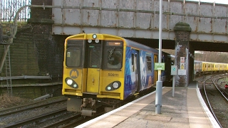 Half an Hour at 216  Birkenhead North Station 1022017  Class 507 508 terminus [upl. by Anneres]