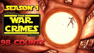 The Clone Wars Season 1 WAR CRIMES [upl. by Margreta730]