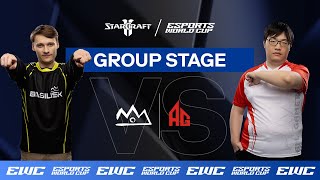 Serral vs Coffee  EWC StarCraft II  Day 1  Group Stage [upl. by Lauri]