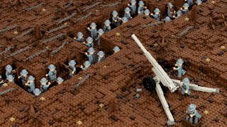 Lego WW1  The Battle Of Verdun  stop motion [upl. by Sanez]