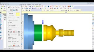 Mastercam Mecanizado básico torno CNC 2 [upl. by Harve]