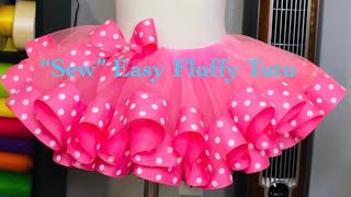 How to make a Fluffy Tutu DIY Easy Fluffy Tutu [upl. by Fosdick]