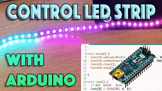 Use Addressable LED Strip with Arduino  Essential Engineering [upl. by Bertsche]