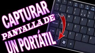 Como Capturar la Pantalla de un Portatil [upl. by Bierman]