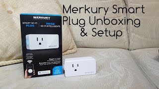 Merkury smart plug Unboxing and Setup [upl. by Disario]