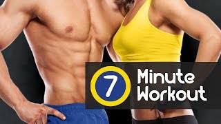 7 Minute Workout  Dein tägliches Training für schnelles FettVerbrennen [upl. by Ailaroc]