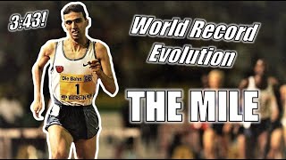 THE WORLD RECORD HISTORY OF THE MILE  The Progression to 343 [upl. by Goto]