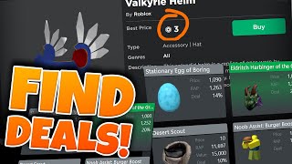 How to find DEALS on Limiteds on Roblox Cheap items [upl. by Zaid]