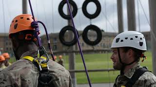 HMS RALEIGH  High ropes [upl. by Edualc610]