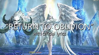 quotReturn to Oblivionquot with Official Lyrics Edens Verse Refulgence Shiva Theme  Final Fantasy XIV [upl. by Mahsih882]