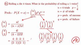 Binomial Distribution EXPLAINED with Examples [upl. by Kery]