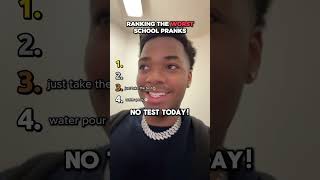 Ranking the worst school pranks pt 2 🤣😭 [upl. by Ecadnarb]