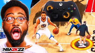 HOW TO SPAM THE CURRY SLIDE IN NBA2K22 SEASON 7 [upl. by Higbee]