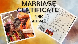 Marriage Certificate Procedure [upl. by Ellezig]