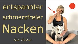 🧽in 13 min NackenVerspannungen lösen  ohne Hilfsmittel im Sitzen [upl. by Saihttam826]