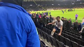 Eric Dier punching a bully fan Spurs vs Norwich [upl. by Siegler938]