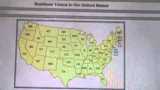 Sundown Towns In The United States [upl. by Kwang]