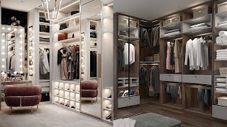 BEST 100 Modern Walkin Closet Design Ideas  Luxury Modern Interior Design [upl. by Leizahaj320]