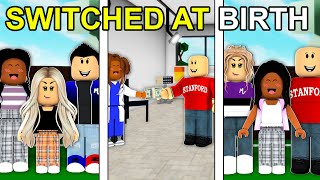 SECRETLY Switched At BIRTH The MOVIE Roblox Brookhaven [upl. by Lotte]