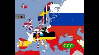 Europe Timeline of National Flags Part 2 [upl. by Trin660]