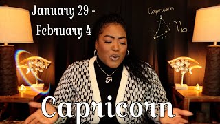 CAPRICORN  “Prepare Yourself For What Im About To Tell Youquot ✵ JANUARY 29 – FEBRUARY 4 ✵ Tarot [upl. by Vachell]