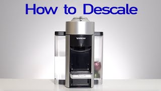 How to Descale Nespresso Machine [upl. by Cinderella]