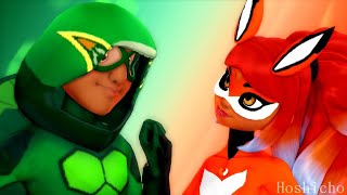 Miraculous Ladybug Rena Rouge  Carapace duet transformation [upl. by Eceirtal]